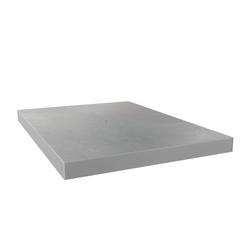 32 in. x 32 in. x 2 in. Plastic Equipment Pad - Grey