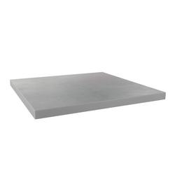 36 in. x 36 in. x 2 in. Plastic Equipment Pad - Grey