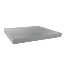 36 in. x 36 in. x 3 in. Plastic Equipment Pad - Grey