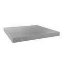 36 in. x 36 in. x 3 in. Plastic Equipment Pad - Grey