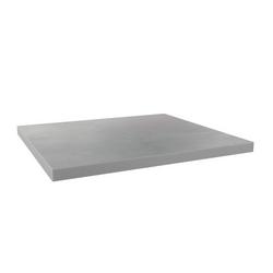 36 in. x 40 in. x 2 in. Plastic Equipment Pad - Grey