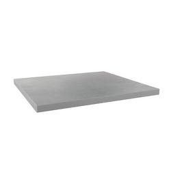 38 in. x 42 in. x 2 in. Plastic Equipment Pad - Grey