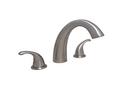 PROFLO&reg; Brushed Nickel Two Handle Roman Tub Faucet Trim Only 