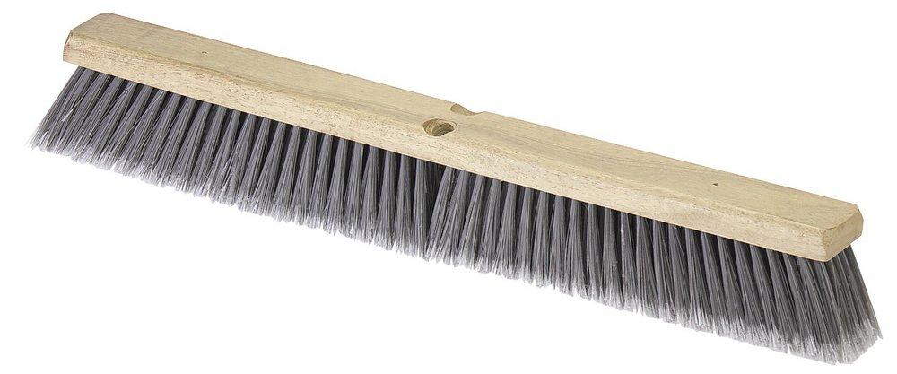 Carlisle Grey 4 x 3-1/4 in. Wood and Plastic Broom in Grey 