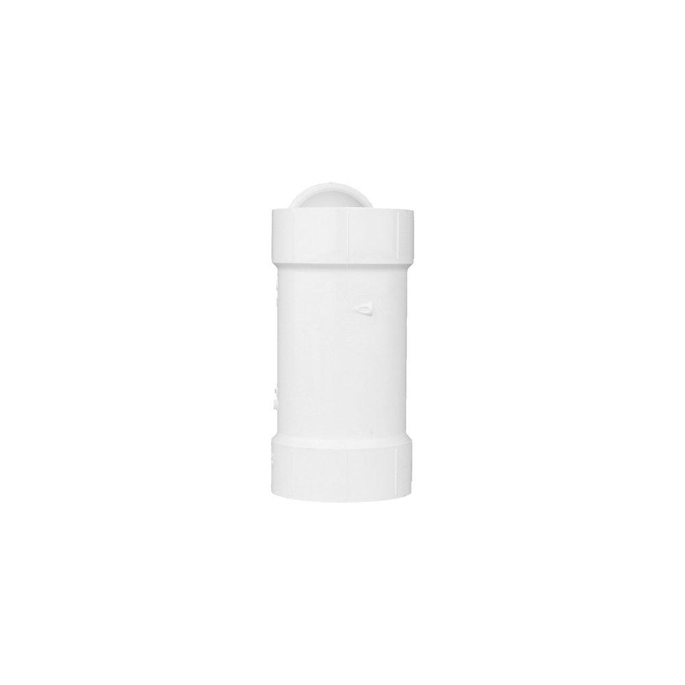 White PVC DWV Combination Wye 