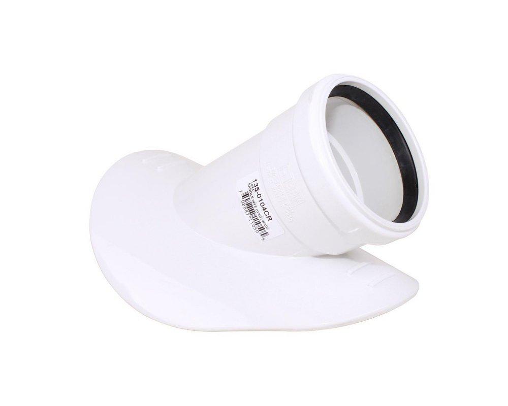 Multi-Fittings Corporation Gasket PVC Saddle Sewer Wye w/ Strap 