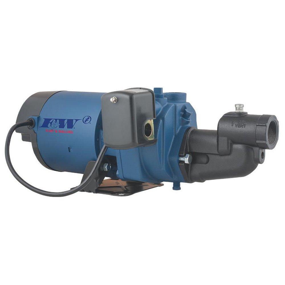 Flint & Walling Shallow Well Jet Pump with Bolt-on Ejector 