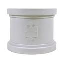 TRENCH TOUGH PLUS White Gasket SDR 35 PVC Sewer Repair Coupling 