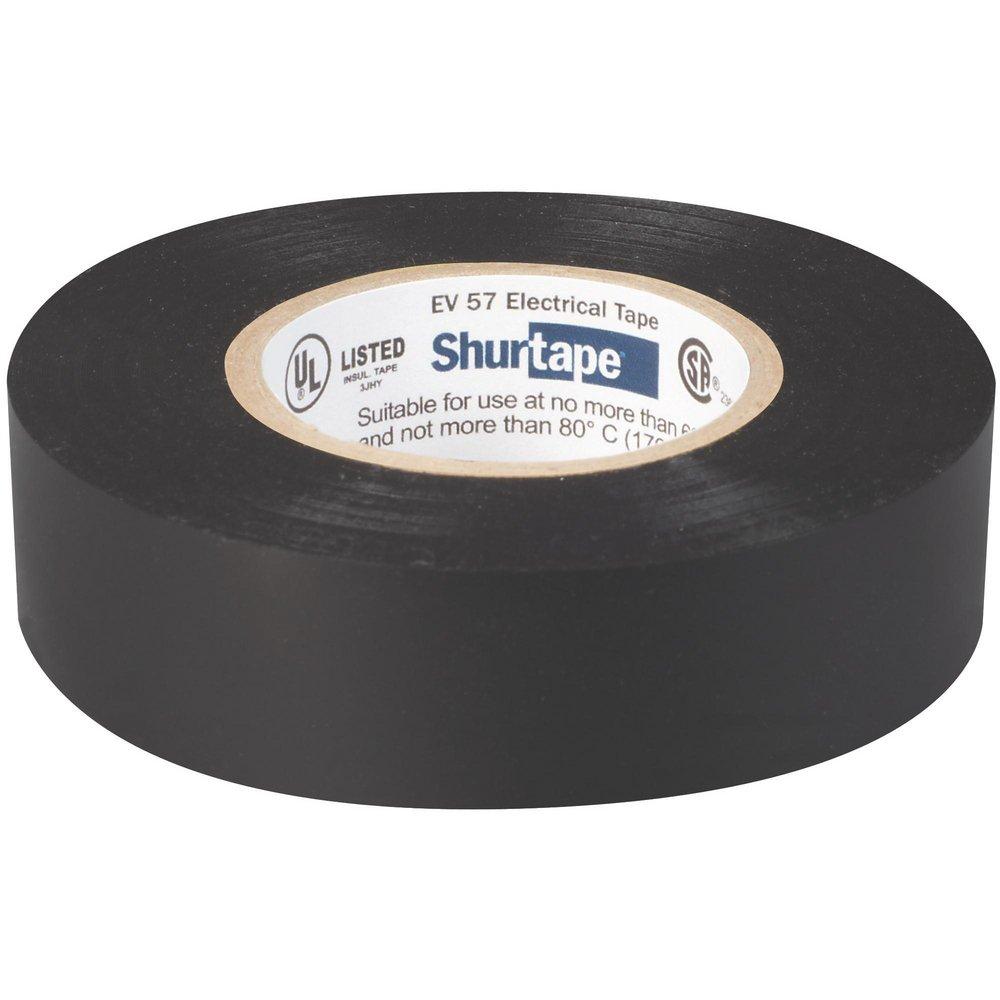 Shurtape Brown 66 ft. Vinyl Electric Tape Black 