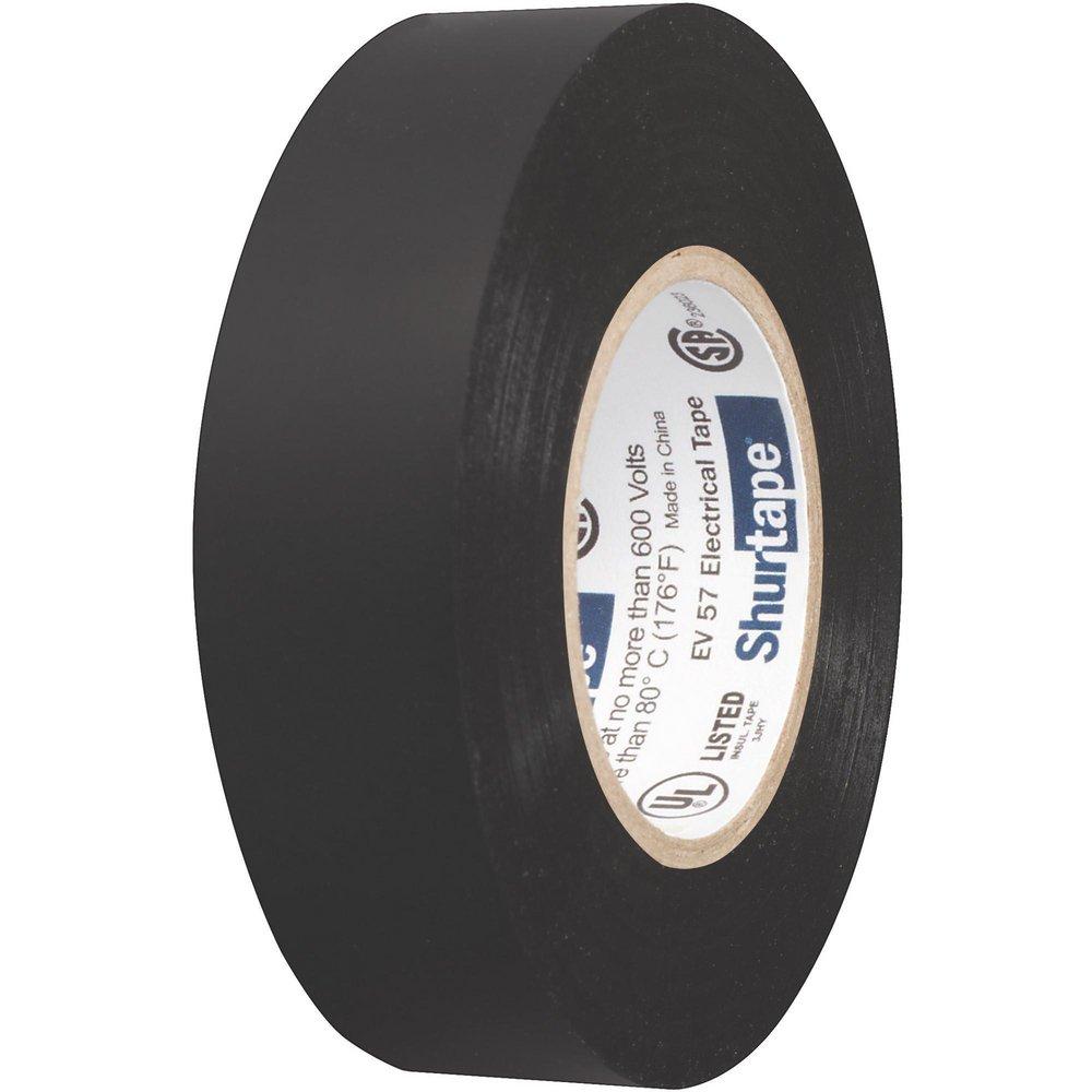 Shurtape Brown 66 ft. Vinyl Electric Tape Black 