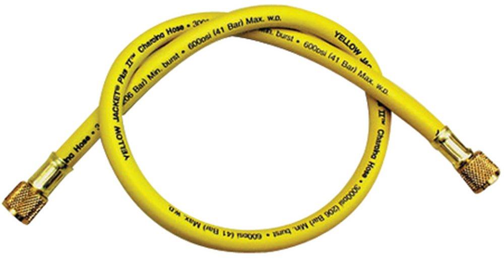 Yellow Jacket Hoses Yellow Jacket 18172 Plus II Charging Hose - 3/8 ...