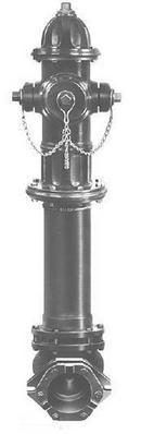 3 ft. Mechanical Joint 4 in. Assembled Fire Hydrant
