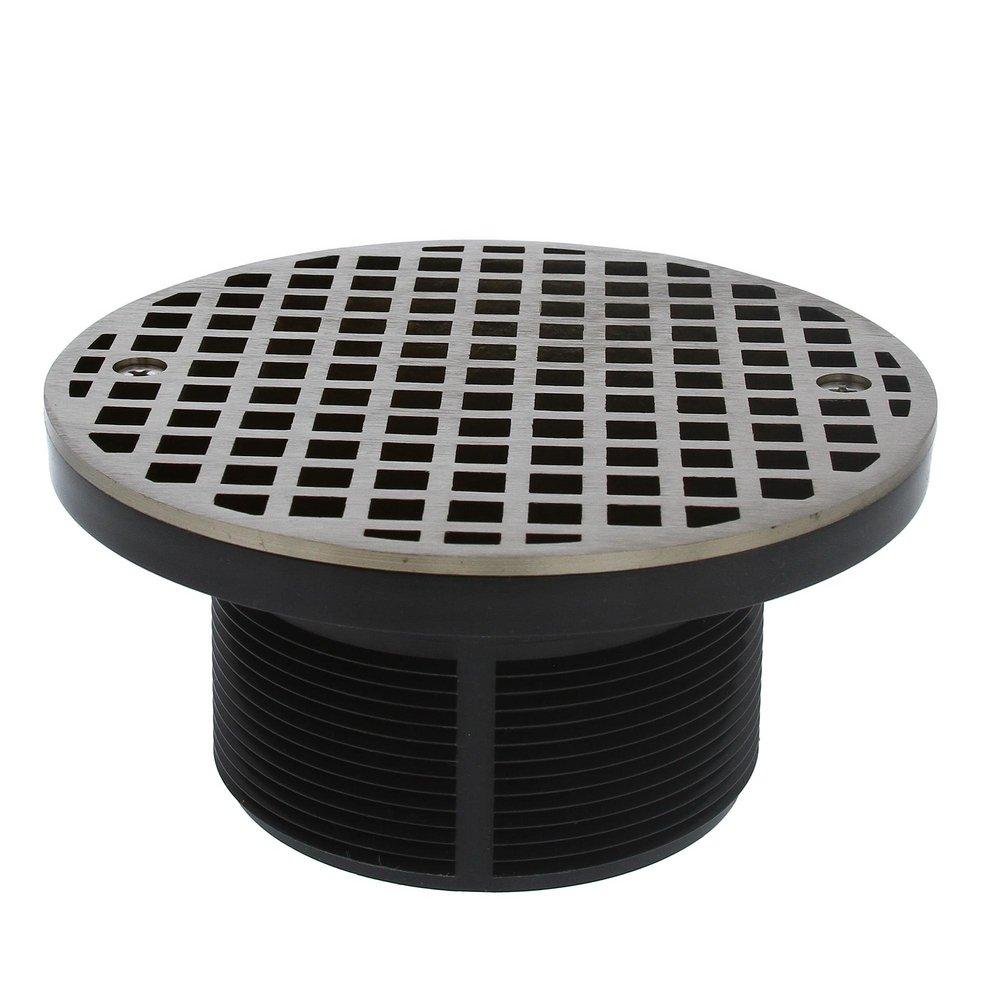Jones Stephens Nickel Bronze 3-1/2 in. IPS PVC Round Strainer 