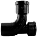 4 x 2 in. Hub x Spigot Service Cast Iron 1/4 Degree Bend with Lever Operator Heel Inlet