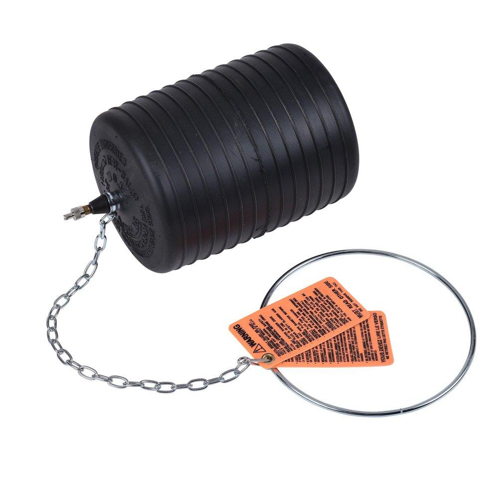 Cherne Black Pressure Testing, Residential and Storm Sewers Plug 