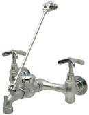 Zurn Chrome Plated 9 in. Brass Service Sink Faucet 