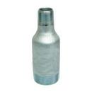 4 x 2 in. Threaded Extra Heavy  Galvanized Carbon Steel Concentric Reducer Swage Nipple 