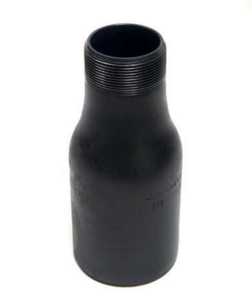 XH CS BxT Conc Swage Beveled x Threaded Black Carbon Steel Nipple 