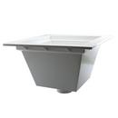 Jones Stephens White Hub PVC Floor Sink Body 
