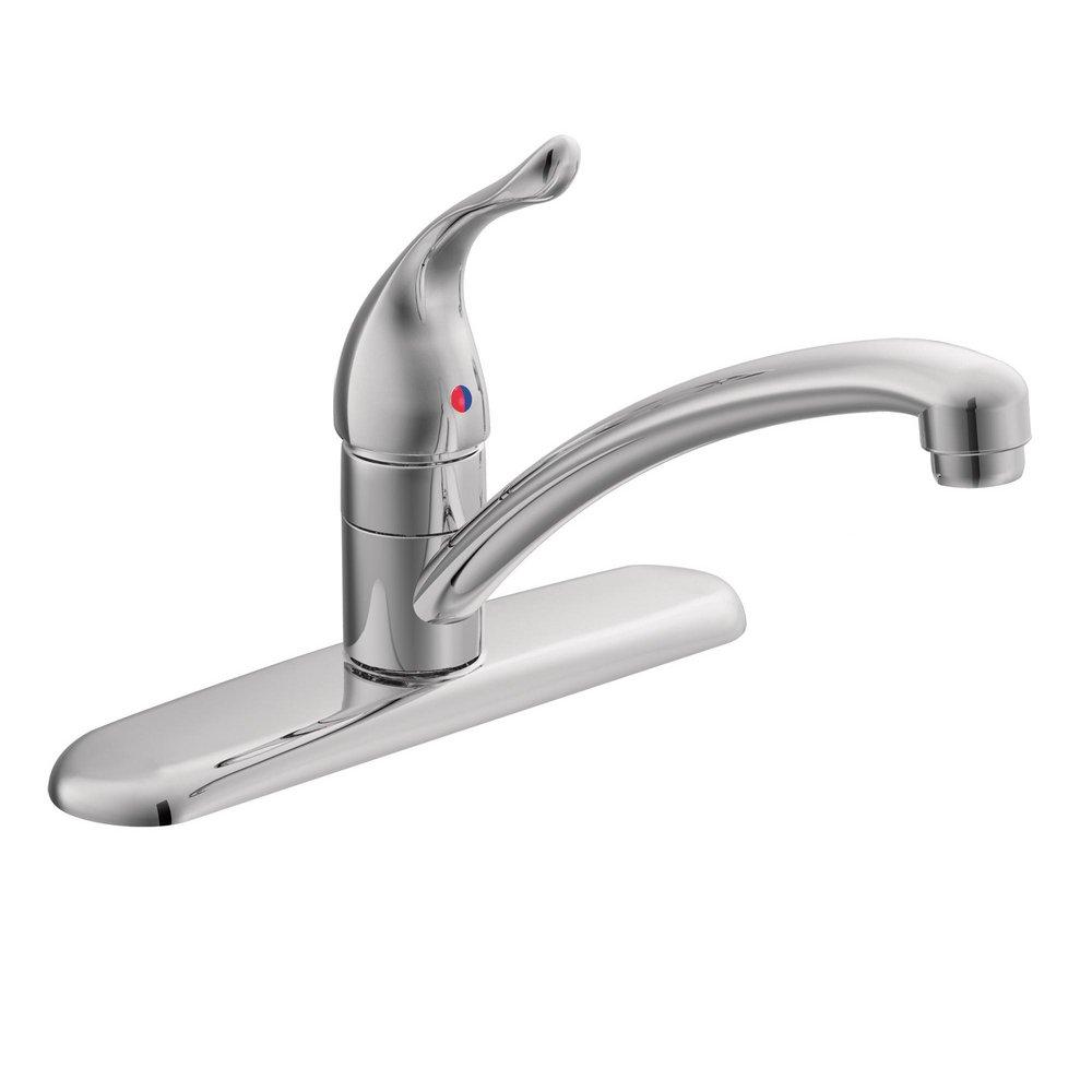 Moen Polished Chrome Single Handle Kitchen Faucet 