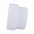 White PVC DWV Male Adapter 