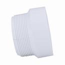 White PVC DWV Male Adapter 