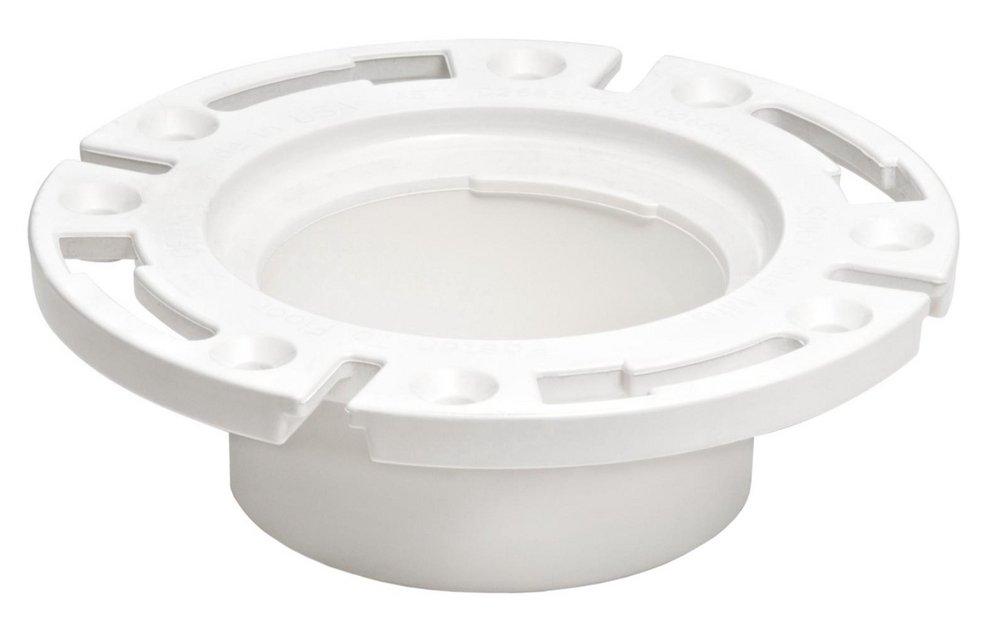Sioux Chief White 3 x 4 PVC Flush Closet Flange 