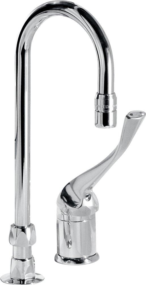 Delta Faucet Chrome Single Handle Lever Deck Mount Service Faucet 