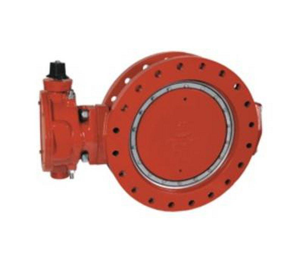 M&H Valve Ductile Iron Stainless Steel Operating Nut Butterfly Valve 
