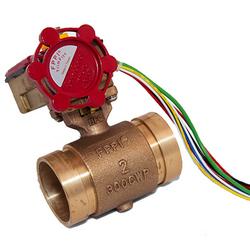 2 in. Bronze Grooved Viton Seat Wheel Handle Butterfly Valve