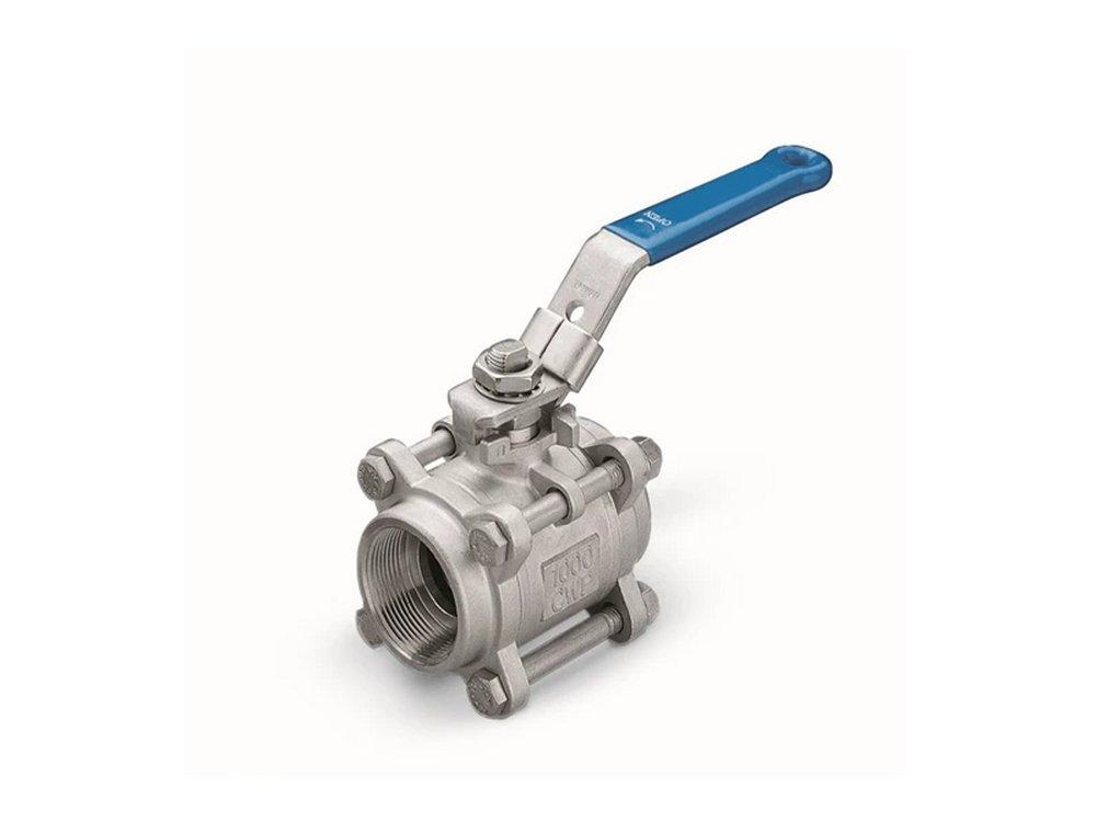 Jamesbury Stainless Steel Standard Port NPT 1000# Ball Valve 