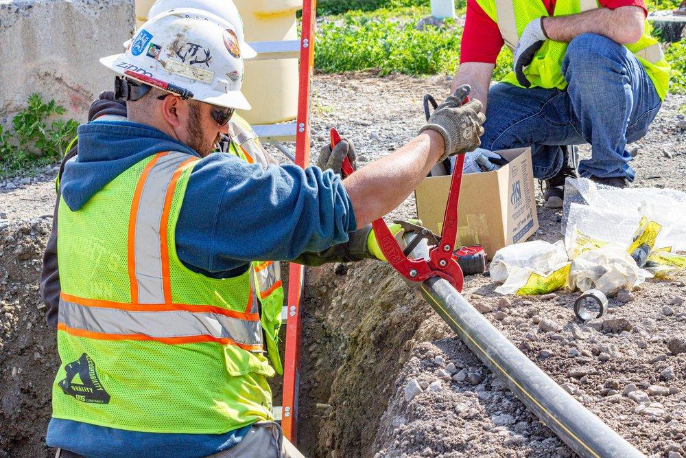 REED Red 17 in. Ratchet Shears 