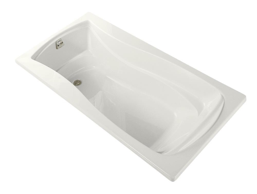 KOHLER White 72 x 36 in. Soaker Alcove Bathtub Left Drain 