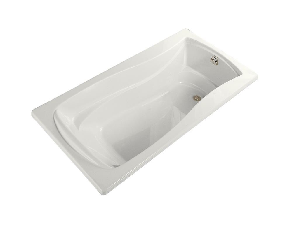 KOHLER White 72 x 36 in. Soaker Drop-In Bathtub with Right Drain 
