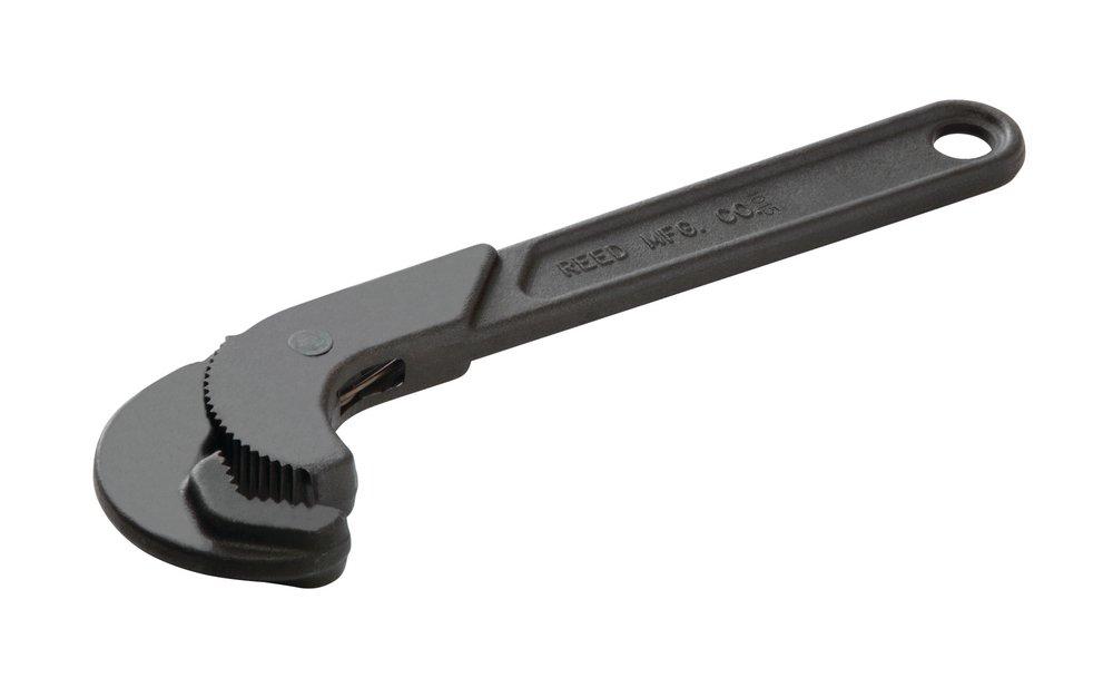 REED Black Adjustable Wrench 