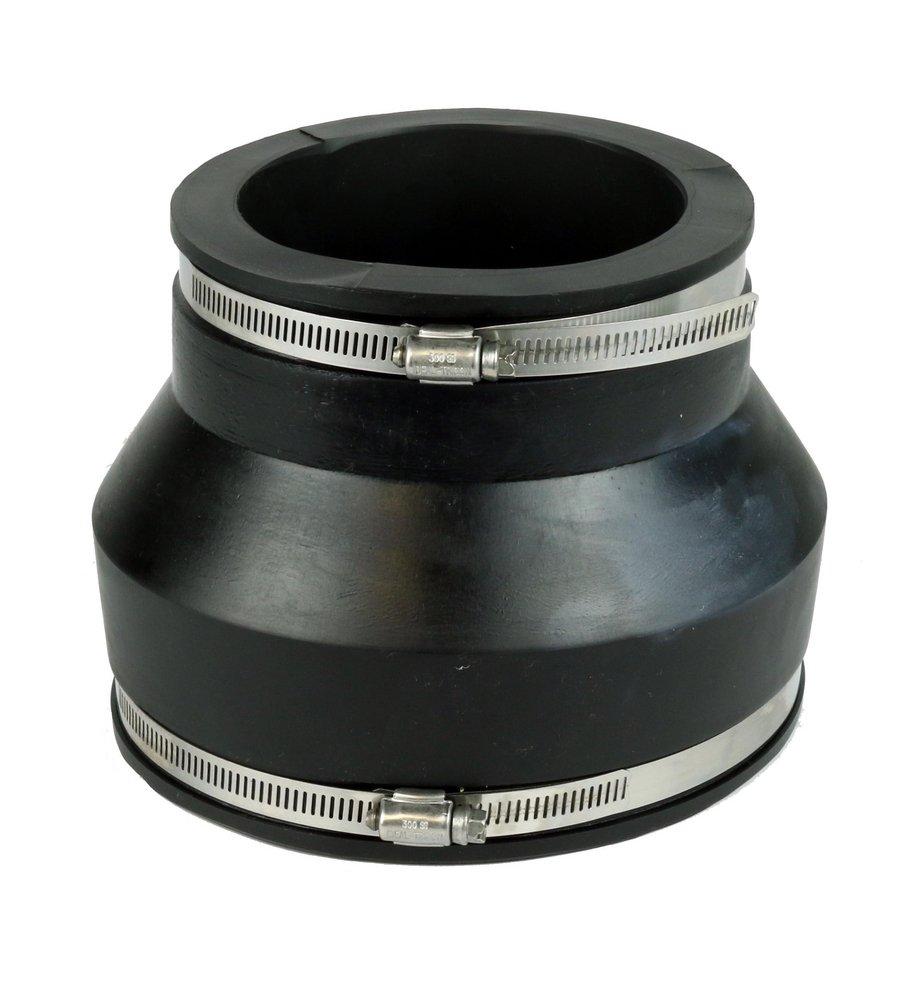 Fernco Clay x Cast Iron and Plastic Flexible Coupling 