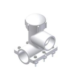 2 X 1-1/4 IPS SWO FASTTAP Saddle Tee