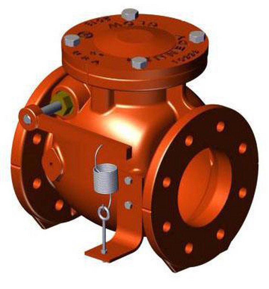 Kennedy Valve Mfg. Cast Iron Flanged Swing Check Valve 