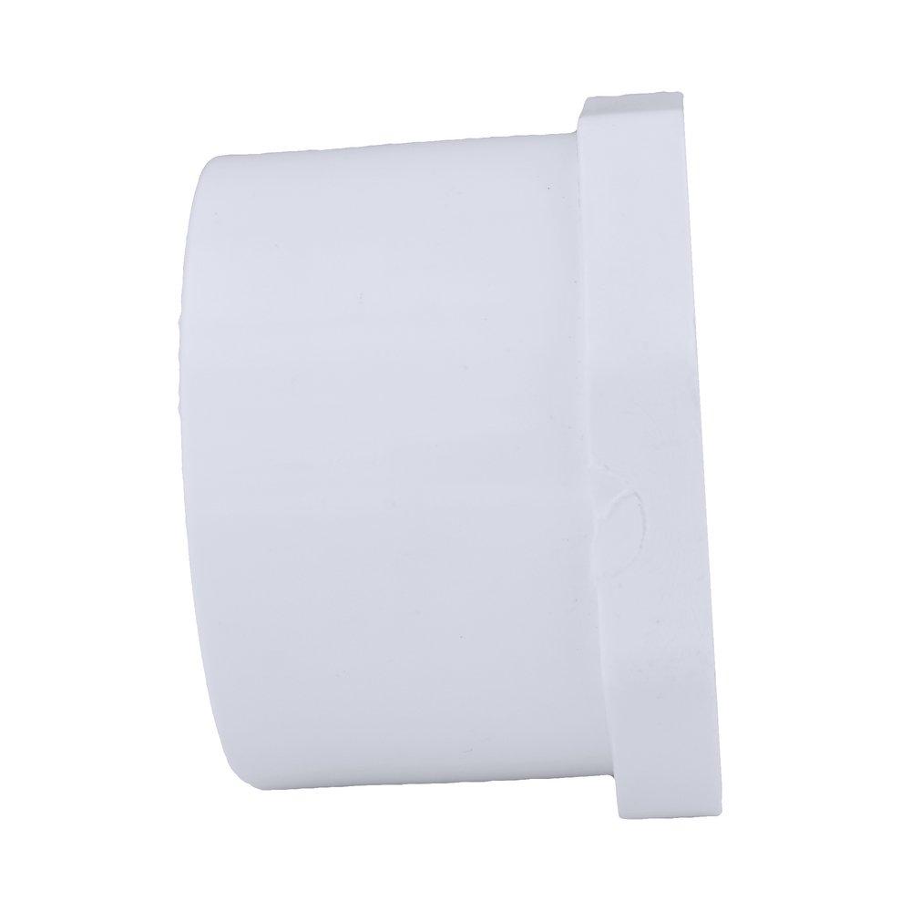White PVC Schedule 40 Female Bushing 