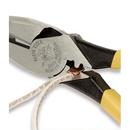 Klein Tools Yellow Sided Cutting Plier with Crimp Die 
