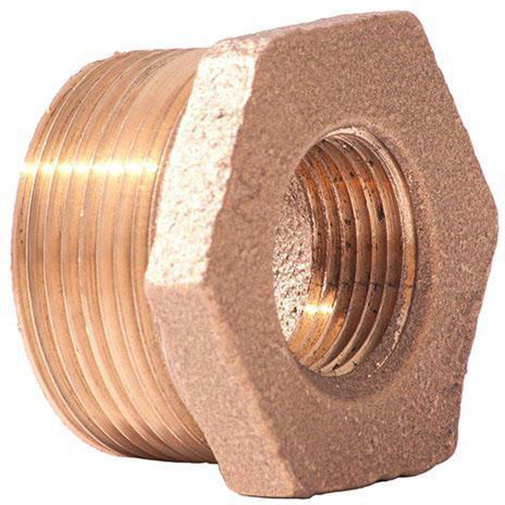 FNPT x MNPT 125# Global Brass Bushing 
