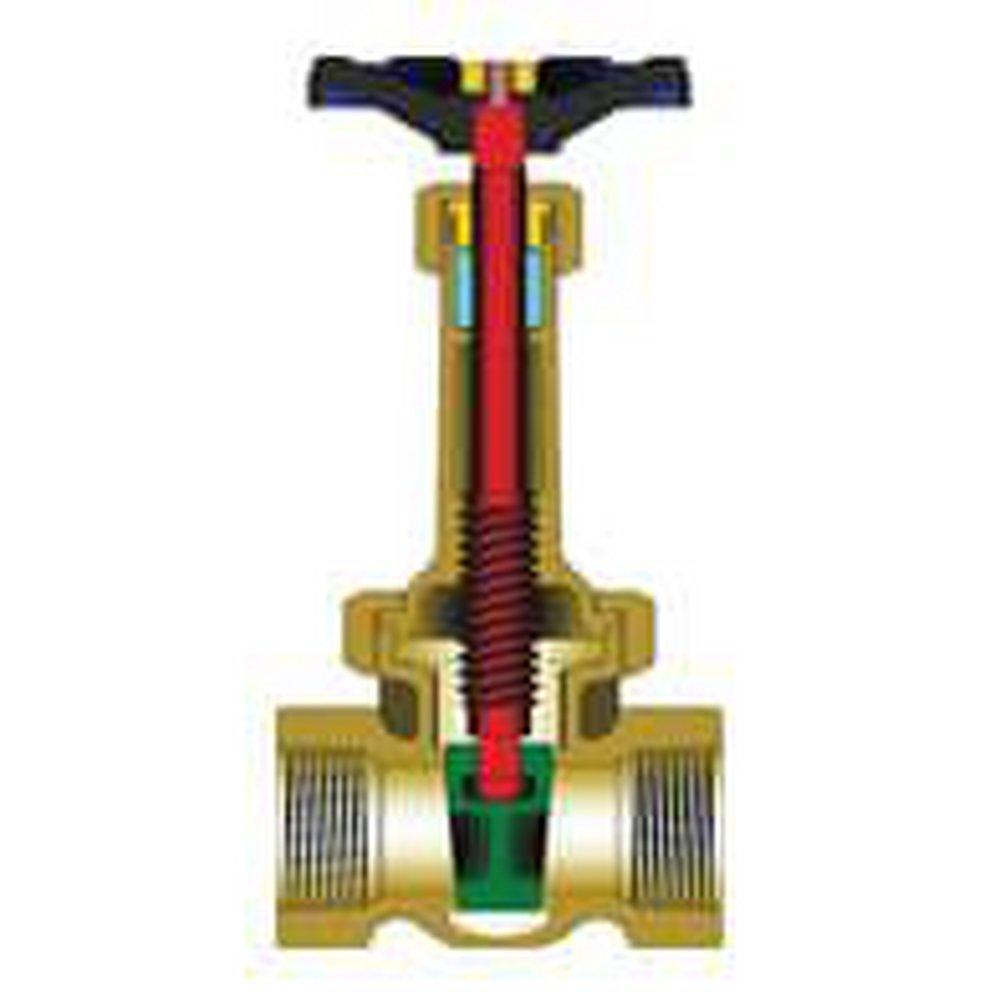William Powell Co Bronze Standard Port Threaded Gate Valve 