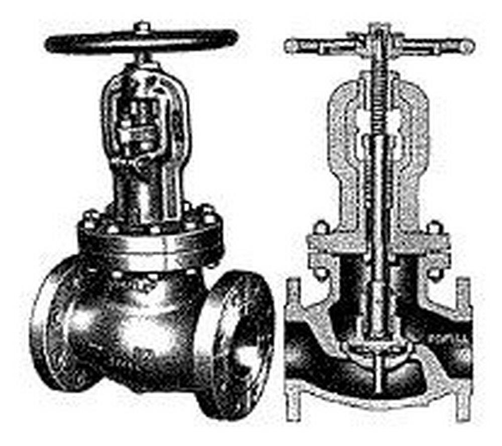 Powell Valves 300# RF FLG WCB T8 Globe Valve Carbon Steel Body, Trim 8, Bolted Bonnet 