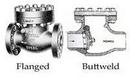 8 in. 150# RF FLG WCB T8 Swing Check Valve Carbon Steel Body, Trim 8, Bolted Cover