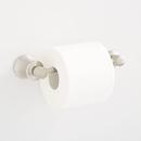 Signature Hardware Brushed Nickel Wall Mount Toilet Tissue Holder 
