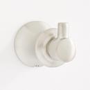 Signature Hardware Brushed Nickel Robe Hook 