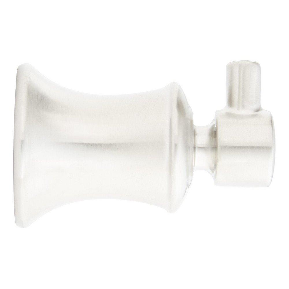 Signature Hardware Brushed Nickel 1 Robe Hook 