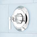 Signature Hardware Chrome Pressure Balancing Valve Trim with Single Lever Handle 