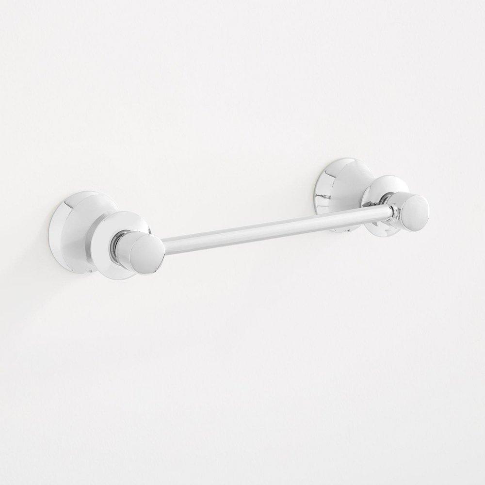 Signature Hardware Chrome Wall Mount Toilet Tissue Holder 