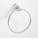 Round Open Towel Ring in Polished Chrome